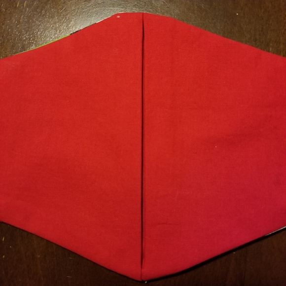 KIDS - Grinch Stole Christmas Cotton Facemask - Picture 3 of 5